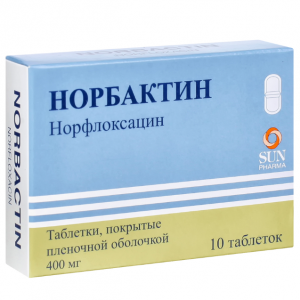 Купить Норбактин 400 мг 10 шт таблетки покрытые пленочной оболочкой