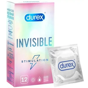 Купить Durex Invisible Stimulation 12 шт презервативы