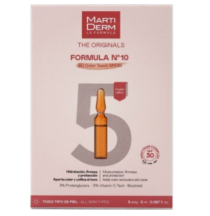 Купить: MartiDerm The Originals Formula Nº10 HD Color Touch SPF 30 2 мл 5 шт ампулы