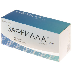 Купить: Зафрилла 2 мг 84 шт таблетки