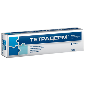 Купить Тетрадерм 30 г крем для наружного применения