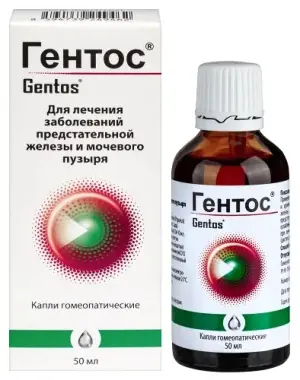 Купить Гентос 50 мл капли для приема внутрь гомеопатические