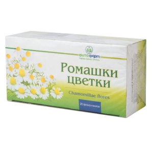 Купить: Ромашка Аптечная 1,5 г 20 шт цветки фильтр-пакеты