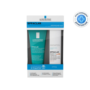 Купить: La Roche-Posay набор Effaclar Duo+ SPF 30 40 мл крем-гель + 50 мл гель микроотшелушивающий
