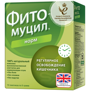 Купить: Фитомуцил Норм 5 г 10 шт порошок для внутренего применения