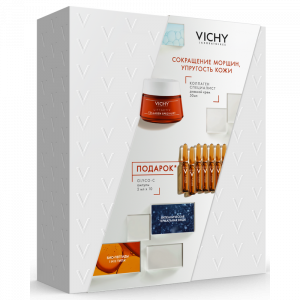 Купить: Vichy Liftactiv Collagen набор Collagen крем дн 50мл +Liftactiv Glyco-Cамп 2млх10 в подарок