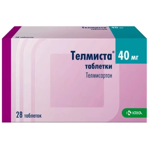 Купить Телмиста 40 мг 28 шт таблетки