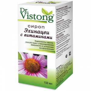 Купить: Dr.Vistong Эхинацеи с витаминами сироп 150мл