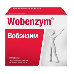 Купить Вобэнзим 200 шт таблетки кишечнорастворимые покрытые оболочкой