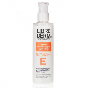 Купить: Librederm Витамин Е 200 мл крем-антиоксидант для тела