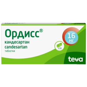 Купить: Ордисс 16 мг 30 шт таблетки