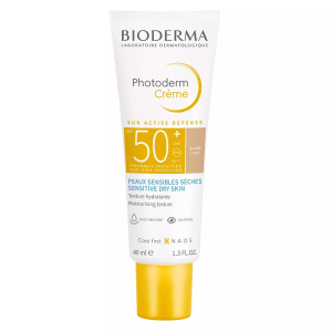 Купить: Bioderma Photoderm крем солнцезащитный SPF 50+ светлый оттенок, 40 мл 