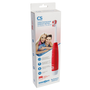 Купить CS Medica  зубная щетка электрическая CS-465-W красная