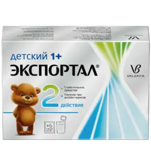 Купить Экспортал 5 г 6 шт порошок для приготовления раствора для приема внутрь