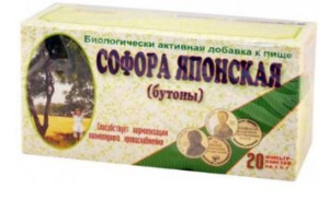 Купить: Софора Японская плоды 1,5 г 20 шт фильтр-пакеты