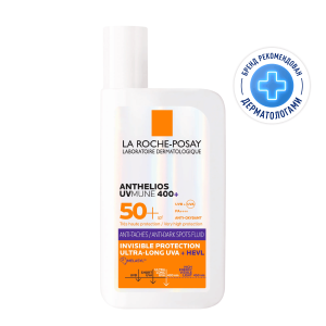 Купить: La Roche-Posay Anthelios 50 мл флюид для чувствительной кожи против пигментации SPF50+
