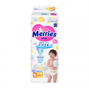 Купить Merries подгузники р.XL №44 12-20кг