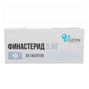 Купить: Финастерид 5 мг 30 шт таблетки покрытые пленочной оболочкой