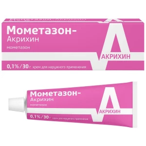 Купить Мометазон-Акрихин 0,1% 30 г крем для наружного применения
