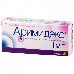Купить Аримидекс таблетки ппо 1мг №28