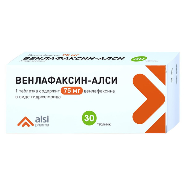 ️ Купить венлафаксин таблетки 75мг №30 в  и Московская область .