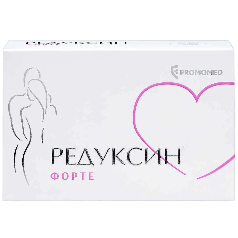 Купить Редуксин Форте 850 мг + 15 мг 30 шт таблетки покрытые пленочной оболочкой