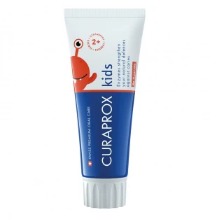Купить Curaprox Kids 60 мл зубная паста клубника зеро