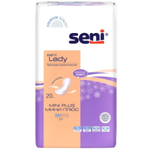 Купить: Seni Lady Mini Plus 20 шт прокладки урологические