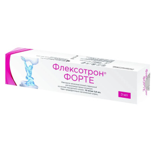 Купить: Флексотрон Форте 10 мг/мл 3 мл 1 шт имплантат вязкоэластичный стерильный для внутрисуставной инъекции шприц
