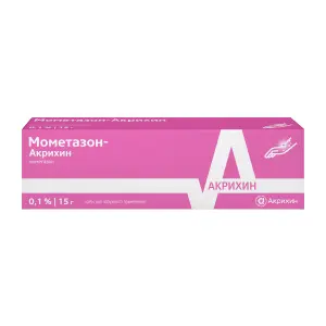Купить Мометазон-Акрихин 0,1% 15 г крем для наружного применения