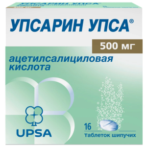 Купить: Упсарин Упса 500 мг 16 шт таблетки шипучие