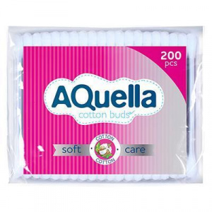 Купить: Aquella 200 шт ватные палочки пакет