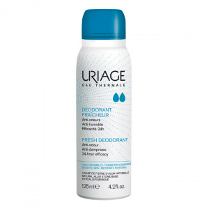Купить: Uriage Deodorant Fraicheur 125 мл дезодорант-спрей освежающий с квасцовым камнем