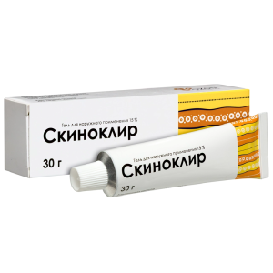 Купить: Скиноклир 15 % 30 г гель для наружного применения
