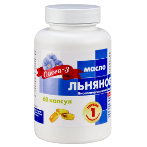 Купить: Масло Льняное 60 шт капсулы
