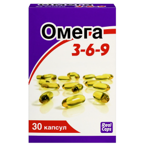 Купить: Омега 3-6-9 1600 мг 30 шт капсулы