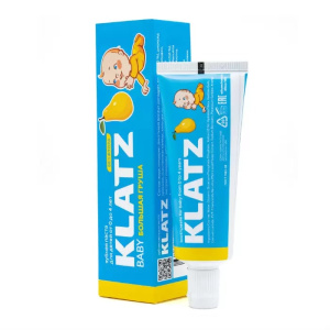 Купить: Klatz Baby 48 мл паста зубная для детей без фтора большая груша
