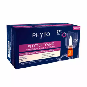 Купить: Phytosolba Phytocyane 5 мл 12 шт сыворотка против выпадения волос ампулы
