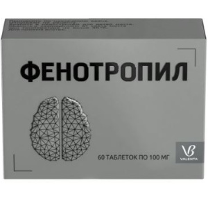 Купить: Фенотропил 100 мг 60 шт таблетки