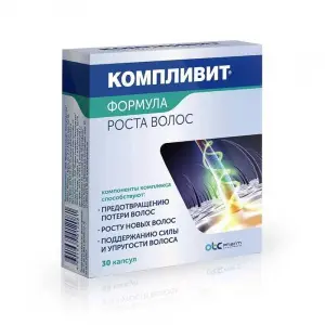 Купить Компливит Формула Роста Волос 30 шт таблетки