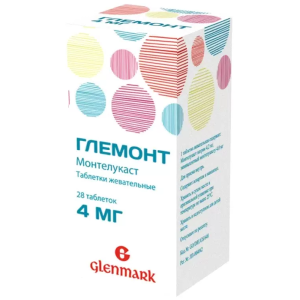 Купить: Глемонт таблетки жев 4мг №28