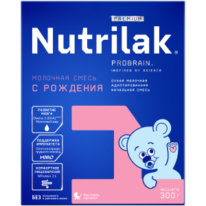 Купить: Nutrilak Premium 1 300 г смесь сухая молочная с рождения до 6 месяцев