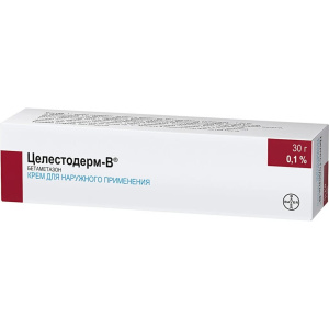 Купить: Целестодерм В крем д/наруж примен 0,1% 30г