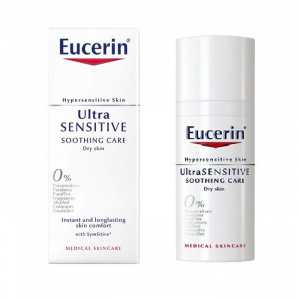 Купить: Eucerin Ultrasensitive крем 50мл успокаивающий для сух чувствит кожи