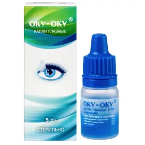 Купить Оку-Оку 5 мл капли глазные флакон-капельница