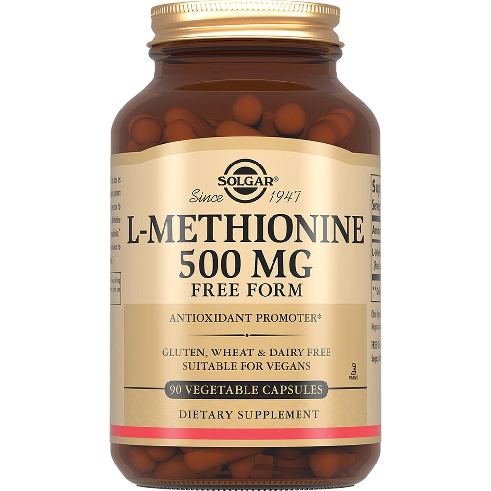 Купить Солгар L-Метионин 500 мг 90 шт капсулы