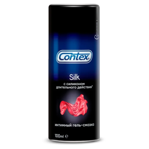Купить Contex Silk гель-смазка/лубрикант 100мл силиконовый