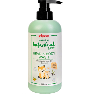 Купить: Pigeon Natural botanical baby head & body wash 500 мл гель для купания и мытья головы и тела