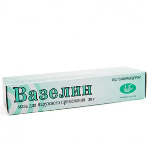 Купить: Вазелин 30 г мазь для наружного применения туб