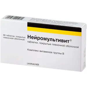 Купить Нейромультивит 60 шт таблетки покрытые пленочной оболочкой
